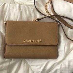 Authentic Michael Kors satchel crossbody